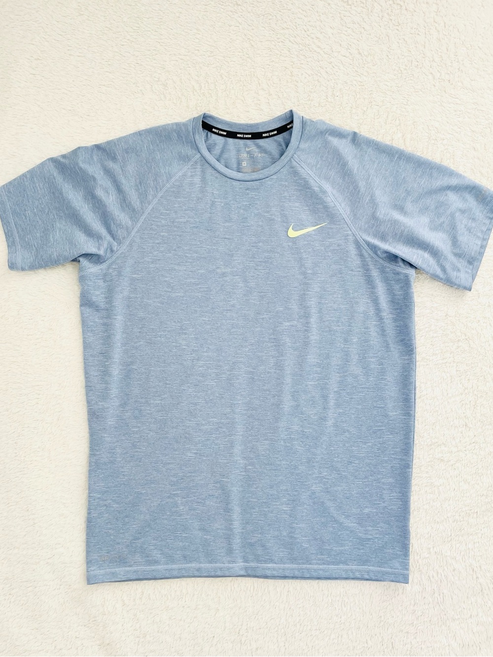 Nike Light Blue Drifit Swim Shirt - Size M